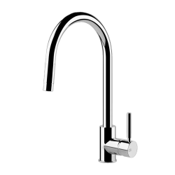 GESSI mitigeur avec douchette extractible mono jet 17120 NEUTRON