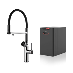 GESSI mitigeur de cuisine 60722 031 Chrome VITA Collection avec unité CHAUD 60806