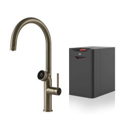 GESSI mitigeur de cuisine 60720 149 Finox Brushed Nickel VITA Collection avec unité CHAUD 60806