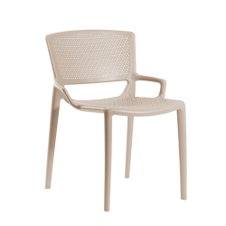 INFINITI set de 4 chaises perforé FIORELLINA