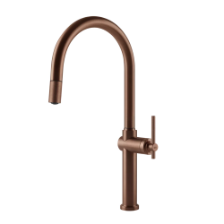 GESSI mitigeur robinet de cuisine avec douchette extractible 60672 HABITO Collection