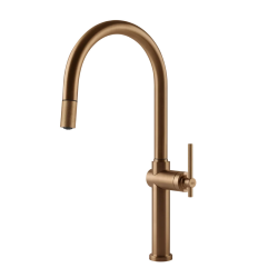 GESSI mitigeur robinet de cuisine avec douchette extractible 60672 HABITO Collection