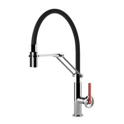 GESSI mitigeur robinet de cuisine semi-professionnel 60205 OFFICINE V Collection