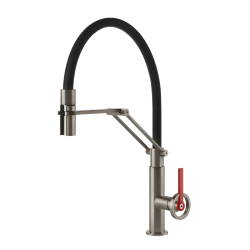 GESSI mitigeur robinet de cuisine semi-professionnel 60205 OFFICINE V Collection