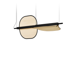 LZF LUZIFER lampe à suspension OMMA 2 LEAVES Dim 0-10V 2700K