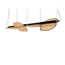 LZF LUZIFER lampe à suspension OMMA DOUBLE 2 Dim 0-10V 2700K