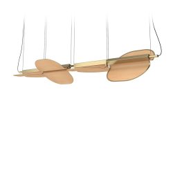 LZF LUZIFER lampe à suspension OMMA DOUBLE 2 Dim 0-10V 2700K