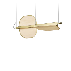 LZF LUZIFER lampe à suspension OMMA 2 LEAVES Dim 0-10V 2700K