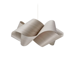 LZF LUZIFER lampe à suspension SWIRL LARGE rosace blanc