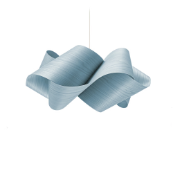 LZF LUZIFER lampe à suspension SWIRL LARGE rosace blanc