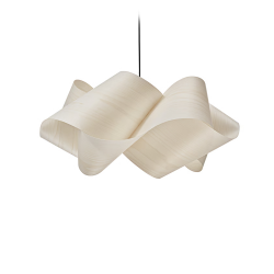 LZF LUZIFER lampe à suspension SWIRL LARGE rosace noir