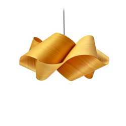 LZF LUZIFER lampe à suspension SWIRL LARGE rosace noir