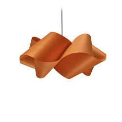 LZF LUZIFER lampe à suspension SWIRL LARGE rosace noir