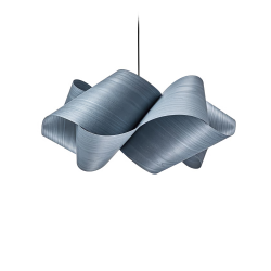 LZF LUZIFER lampe à suspension SWIRL LARGE rosace noir