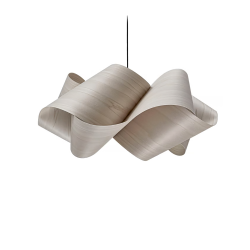 LZF LUZIFER lampe à suspension SWIRL LARGE rosace noir