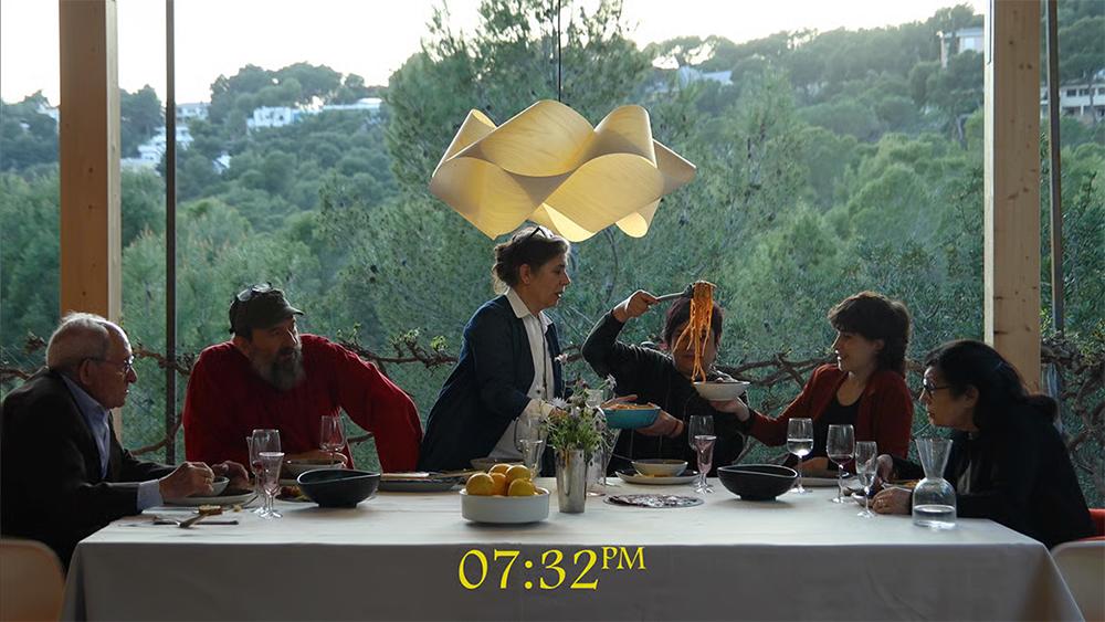 LZF LUZIFER lampe à suspension SWIRL LARGE rosace nickel