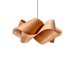 LZF LUZIFER lampe à suspension SWIRL SMALL rosace noir