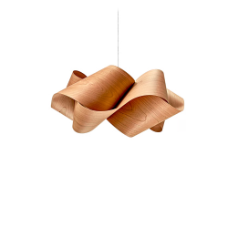 LZF LUZIFER lampe à suspension SWIRL SMALL rosace nickel