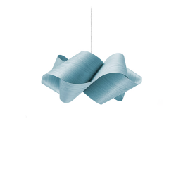 LZF LUZIFER lampe à suspension SWIRL SMALL rosace nickel