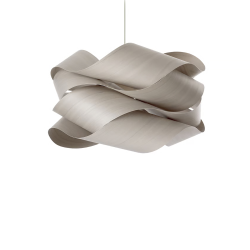 LZF LUZIFER lampe à suspension LINK LARGE auvent nickel