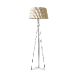 LZF LUZIFER lampadaire LOLA, structure nickel