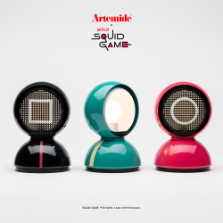 ARTEMIDE lampe de table ECLISSE X SQUID GAME Special Edition