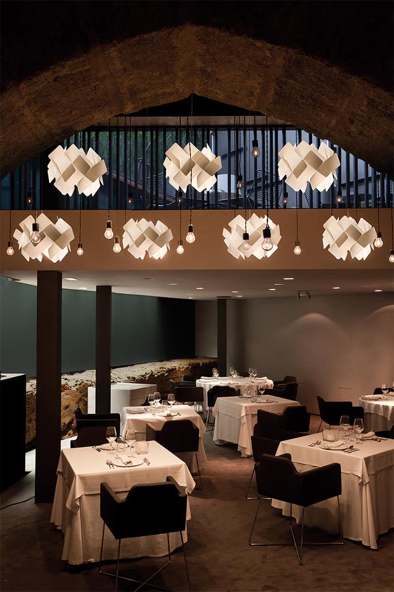 LZF LUZIFER lampe à suspension ESCAPE rosace noire