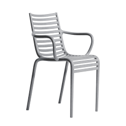 DRIADE set de 4 chaises avec accoudoirs PIP-E