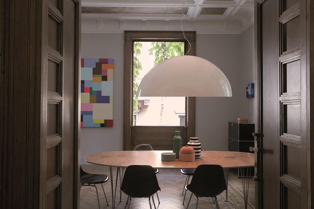 OLUCE lampe à suspension SONORA 490