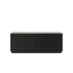 PUNT MOBLES buffet meuble SUSSEX 201 avec 2 portes avec la base H 6 cm