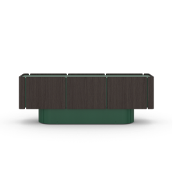 PUNT MOBLES buffet meuble DUNE avec 6 portes