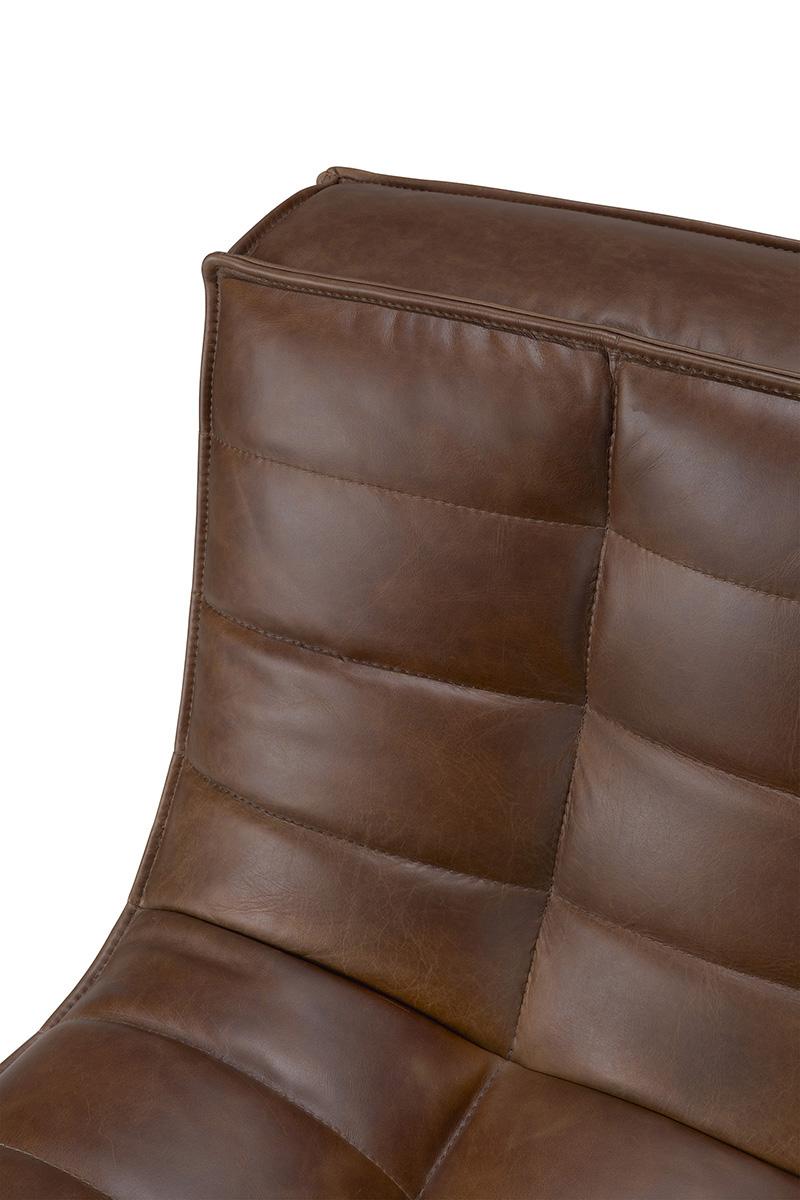 ETHNICRAFT canapé modulaire d'angle rond N701 90°