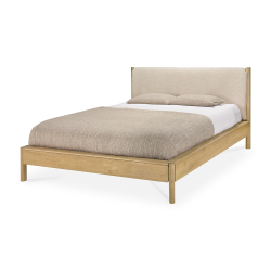 ETHNICRAFT lit à deux places PI pour matelas de 160x200 cm