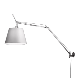 ARTEMIDE lampe murale applique TOLOMEO MEGA LED 3000K Ø 32 cm avec dimmer sur tête
