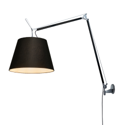 ARTEMIDE lampe murale applique TOLOMEO MEGA LED 3000K Ø 42 cm avec dimmer sur tête