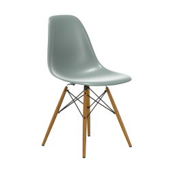 VITRA chaise avec base en cendre miel Eames Plastic Side Chair DSW NOUVELLES DIMENSIONS