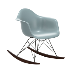 VITRA RAR fauteuil à bascule Eames Plastic Armchair base basic dark et érable foncé