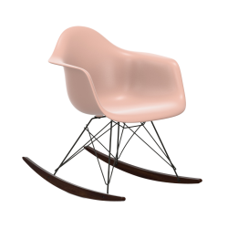 VITRA RAR fauteuil à bascule Eames Plastic Armchair base basic dark et érable foncé