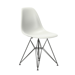 VITRA chaise avec base noire Eames Plastic Side Chair DSR NOUVELLES DIMENSIONS