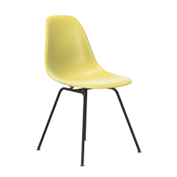 VITRA chaise avec base noire Eames Plastic Side Chair DSX NOUVELLES DIMENSIONS