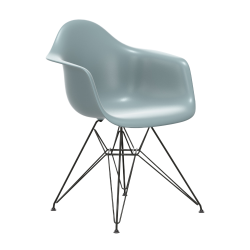 VITRA chaise fauteuil avec base noire Eames Plastic Armchair DAR NOUVELLES DIMENSIONS