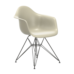 VITRA chaise fauteuil avec base noire Eames Plastic Armchair DAR NOUVELLES DIMENSIONS