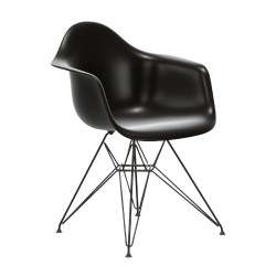 VITRA chaise fauteuil avec base noire Eames Plastic Armchair DAR NOUVELLES DIMENSIONS