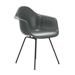 VITRA chaise fauteuil avec base noire Eames Plastic Armchair DAX NOUVELLES DIMENSIONS