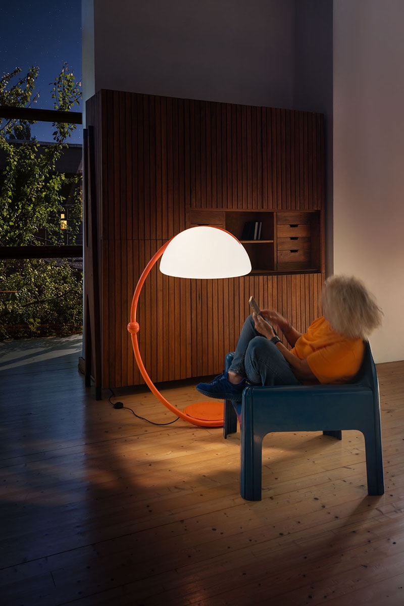 MARTINELLI LUCE lampadaire SERPENTE 60