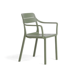 NARDI set de 4 chaises d'extérieur CASSIA ARMCHAIR