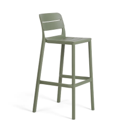 NARDI set de 4 tabourets d'extérieur CASSIA STOOL
