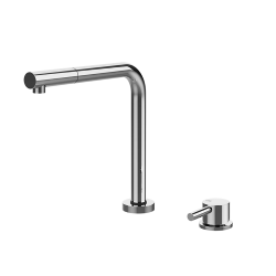 GESSI mitigeur de cuisine pivotant 50109 Su&Giù avec douchette extractible à jet unique