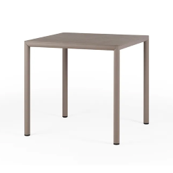 NARDI table carré pour extérieur PIAVE 80 cm