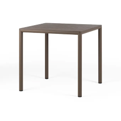 NARDI table carré pour extérieur PIAVE 80 cm